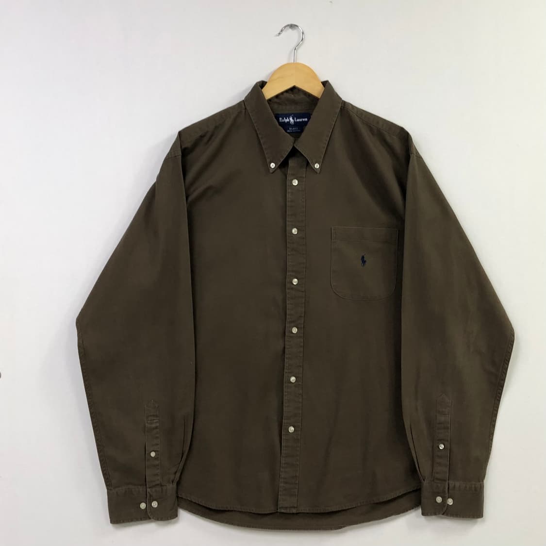 Xxl 폴로 솔리드코튼 셔츠 상품이미지2