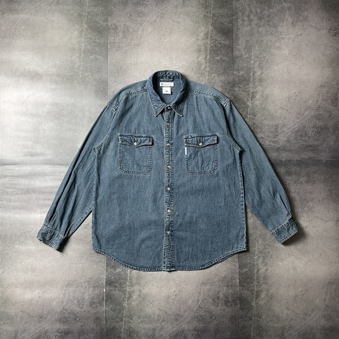 COLUMBIA 00s 컬럼비아 빈티지 코튼 데님 셔츠 A00608 상품이미지1
