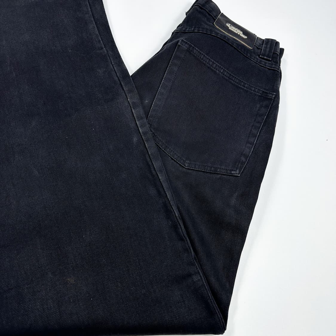 퀵실버 올드스쿨 흑청 블랙진 와이드 데님팬츠 (30인치) 상품이미지1