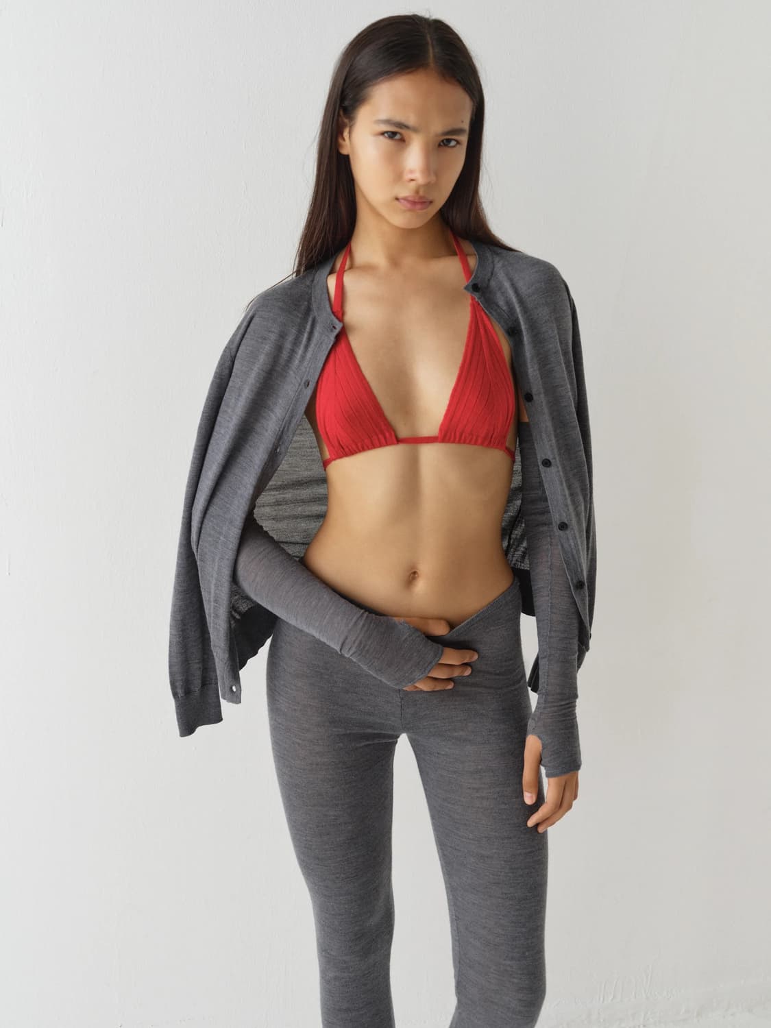 (XS,S,M) 기마구아스 Rebecca 울 라운드 가디건 상품이미지3