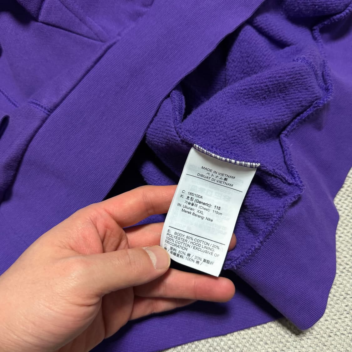 나이키 LA레이커스 후드티 상품이미지4