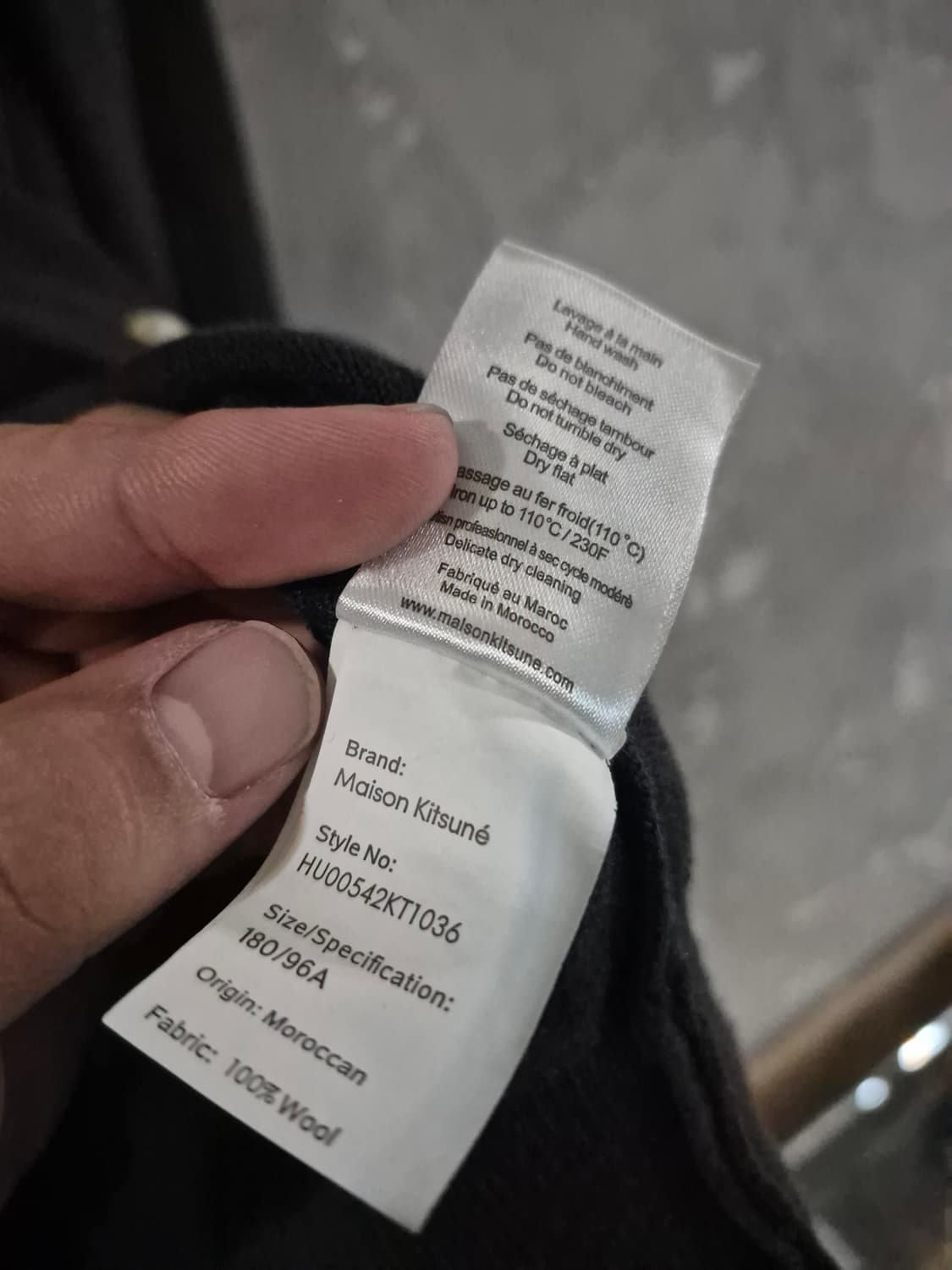 메종키츠네 가디건 XL 
100% 울 상품이미지7