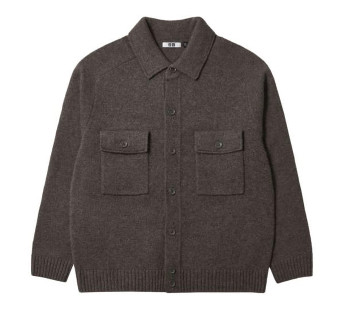 유니클로 U 램스울 니트자켓 상품이미지1