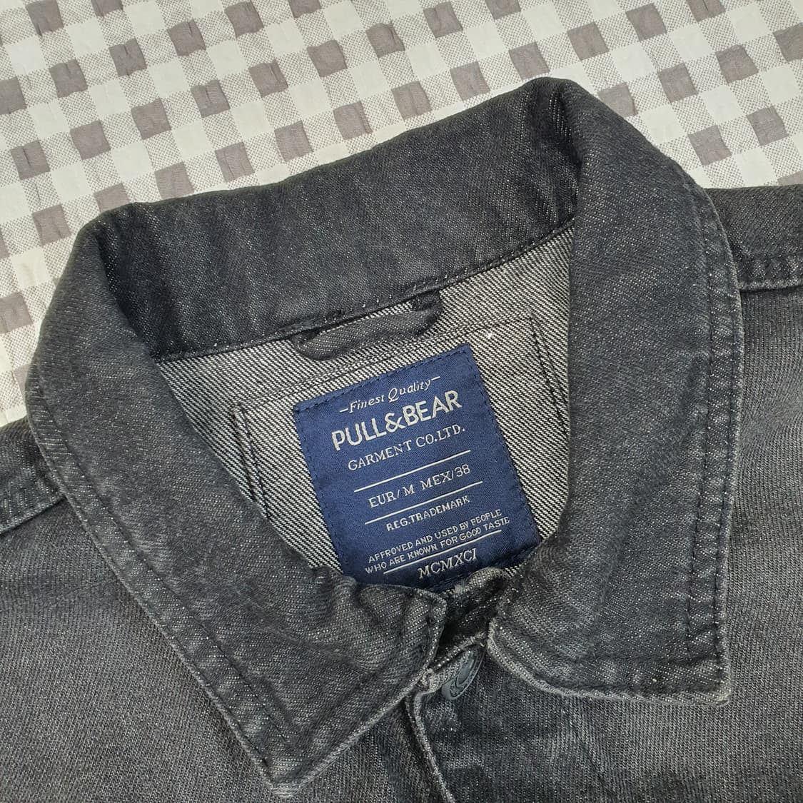 풀앤베어 스판 데님 청자켓 남자95 상품이미지2