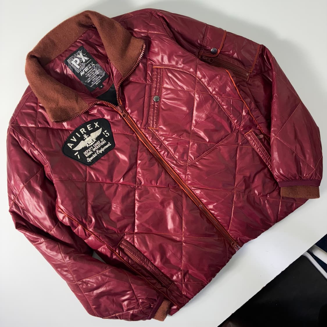 Avirex  아비렉스 USN 폴리 퀼팅 패디드 자켓 상품이미지3