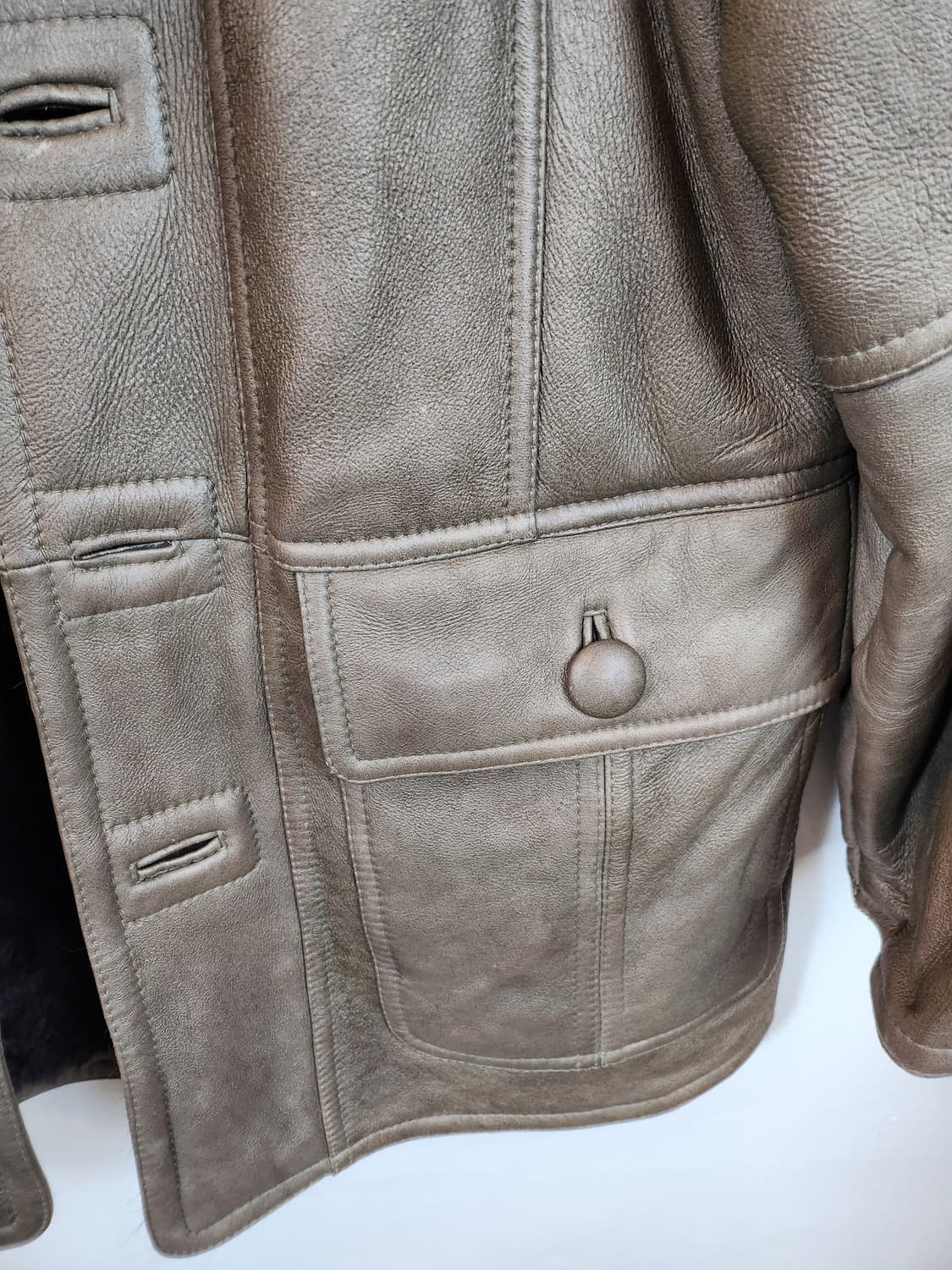 (빈티지)플레이보이 웰메이드 밍크양털가죽 무스탕 95 M 상품이미지6