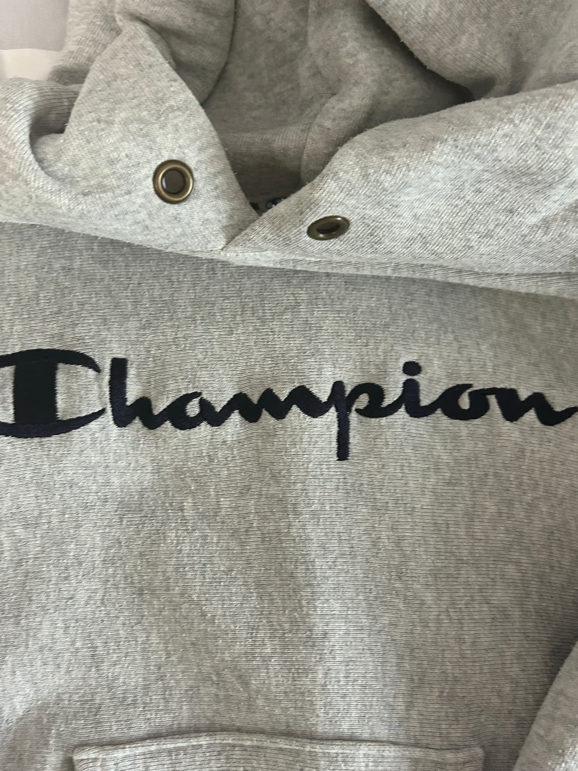 챔피온 리버스위브 로고 후드티 XL 상품이미지3