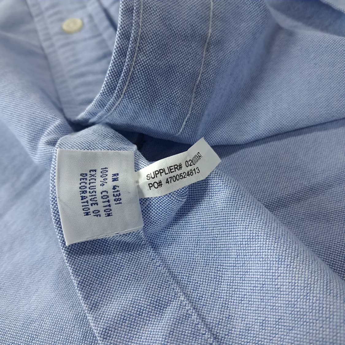 CK201 XL 폴로 클래식블루 마린 반팔 셔츠 남방 상품이미지5