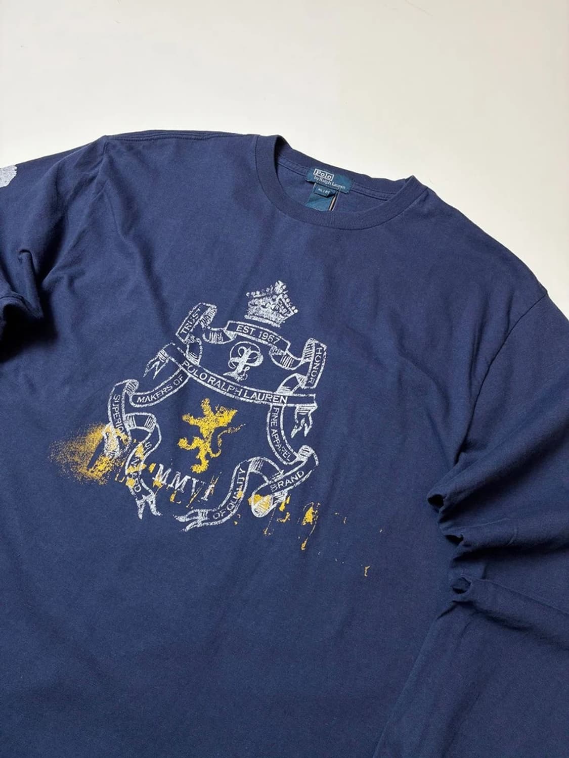 폴로 랄프로렌 00's Y2K 프린팅 롱 슬리브 PN8510 상품이미지2