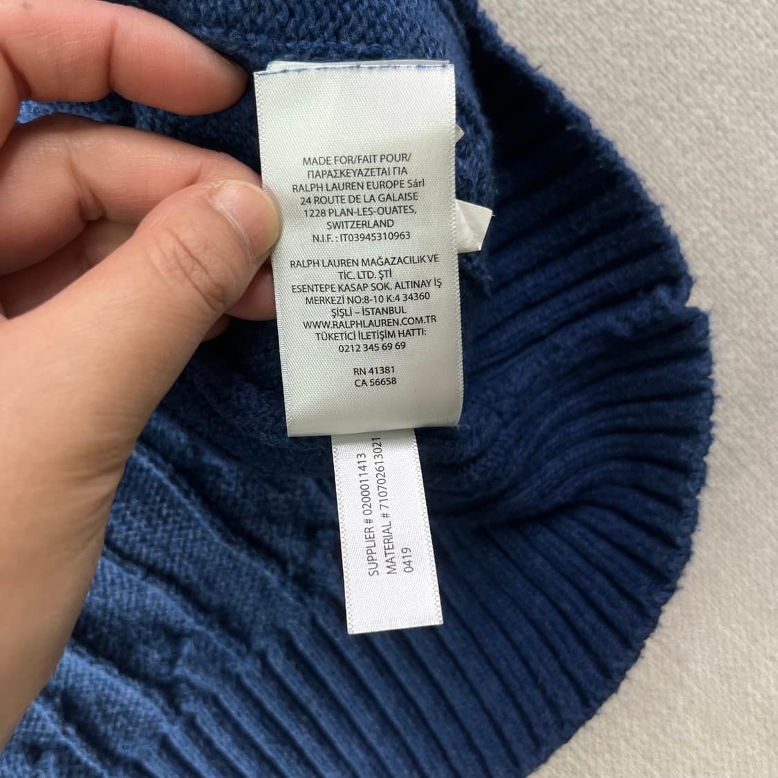 105 폴로랄프로렌 꽈배기 니트 상품이미지7