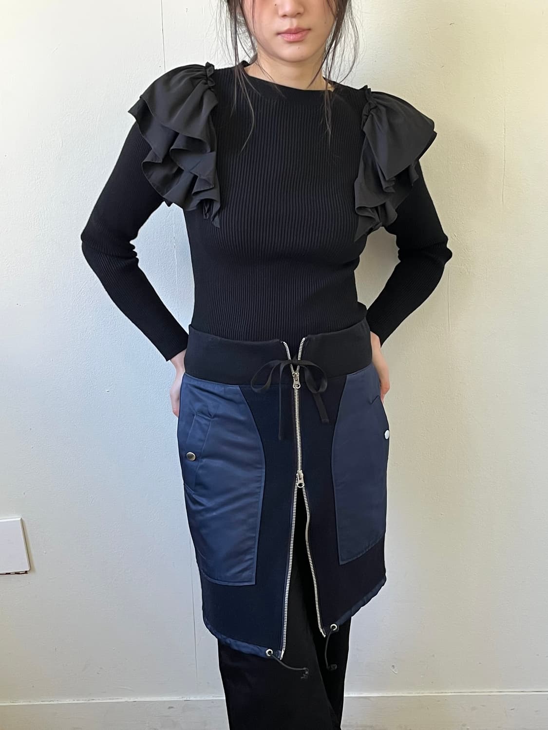 margaux 투웨이 울 스커트 상품이미지4