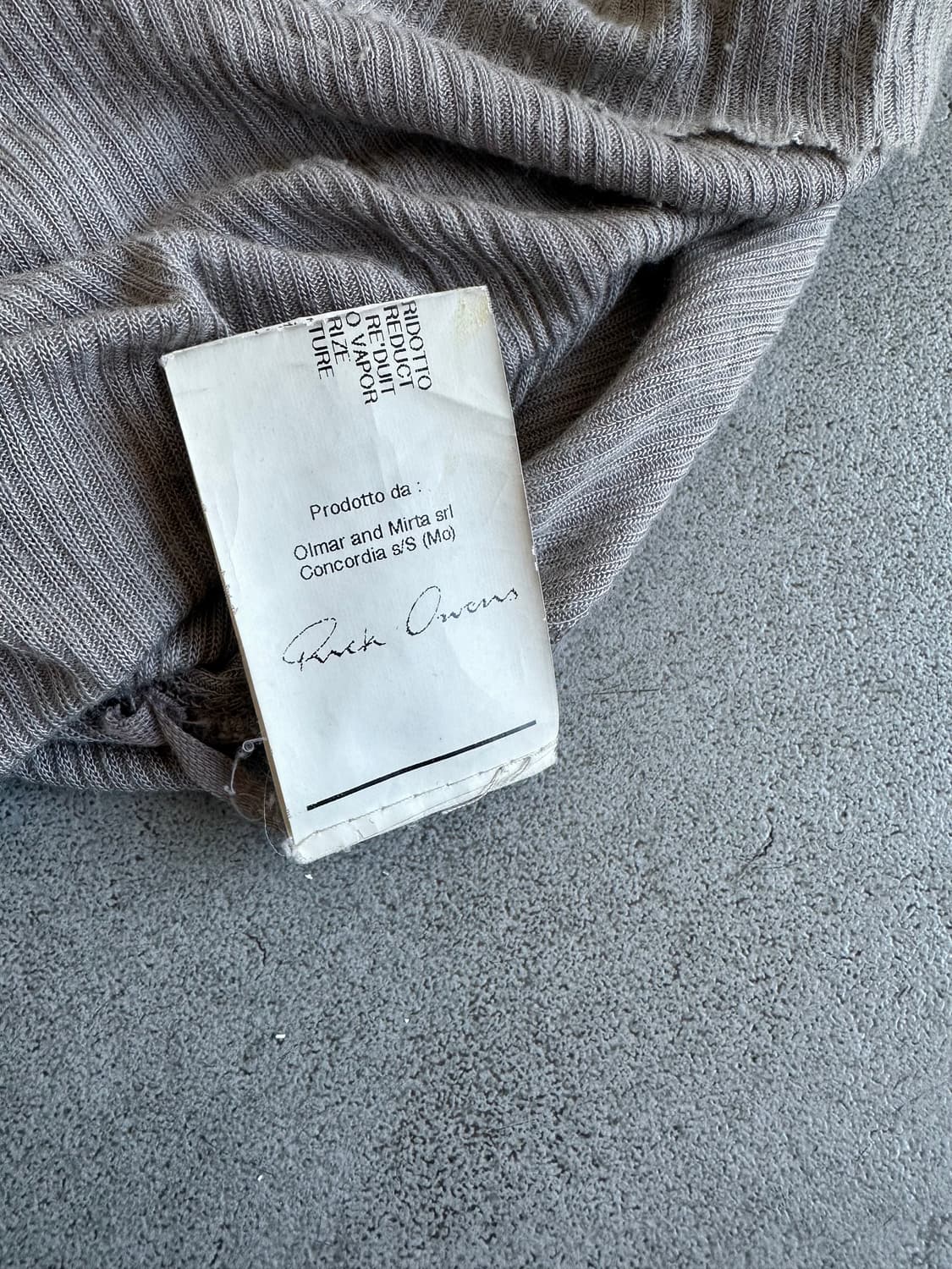 릭오웬스 2010 탱크 드레스 그레이 상품이미지9