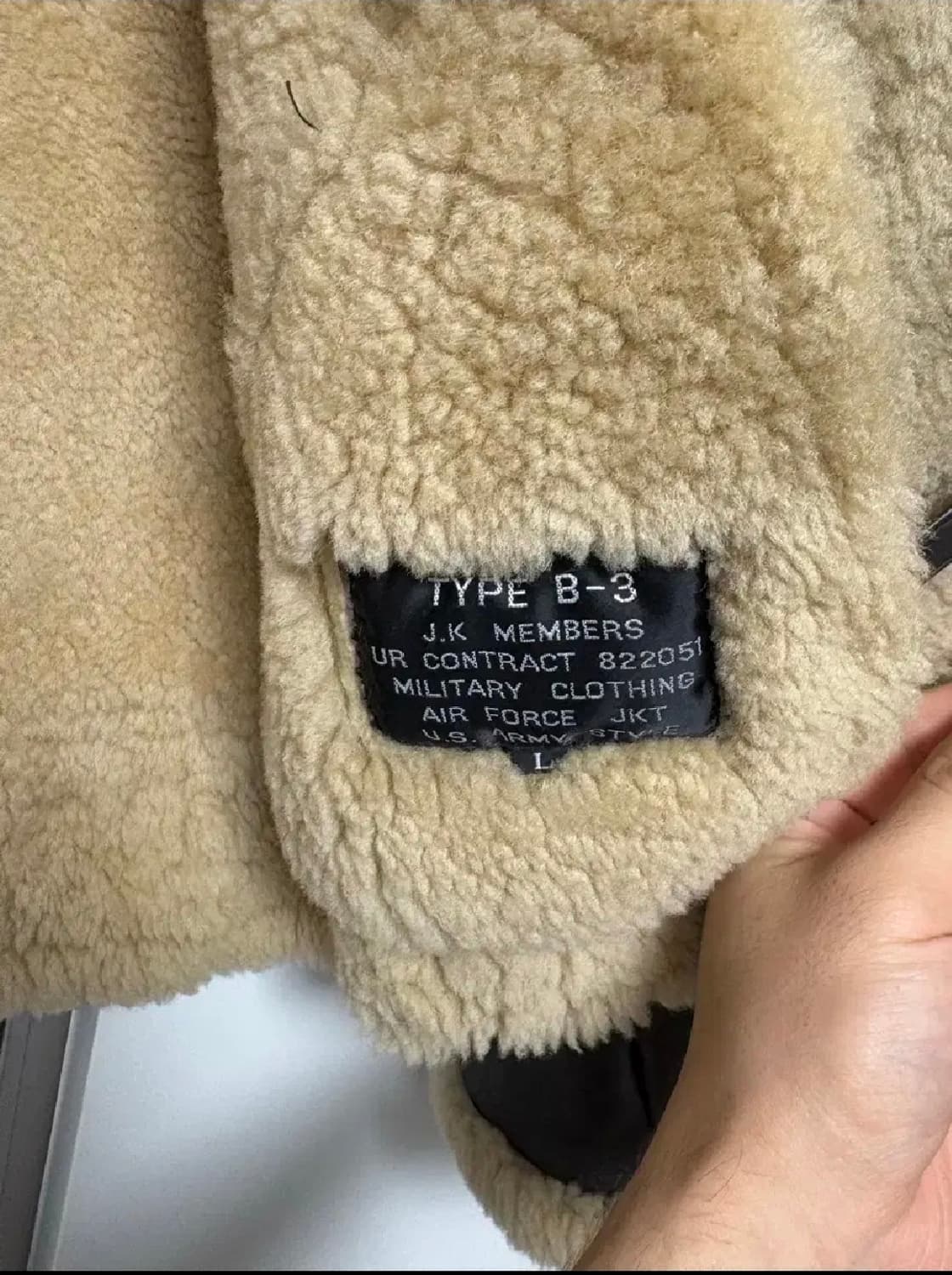 B-3 무스탕 100 상품이미지7