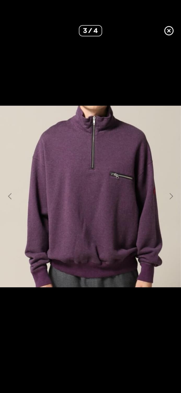 카브엠트 하프집업 스웻셔츠 맨투맨 L 상품이미지2