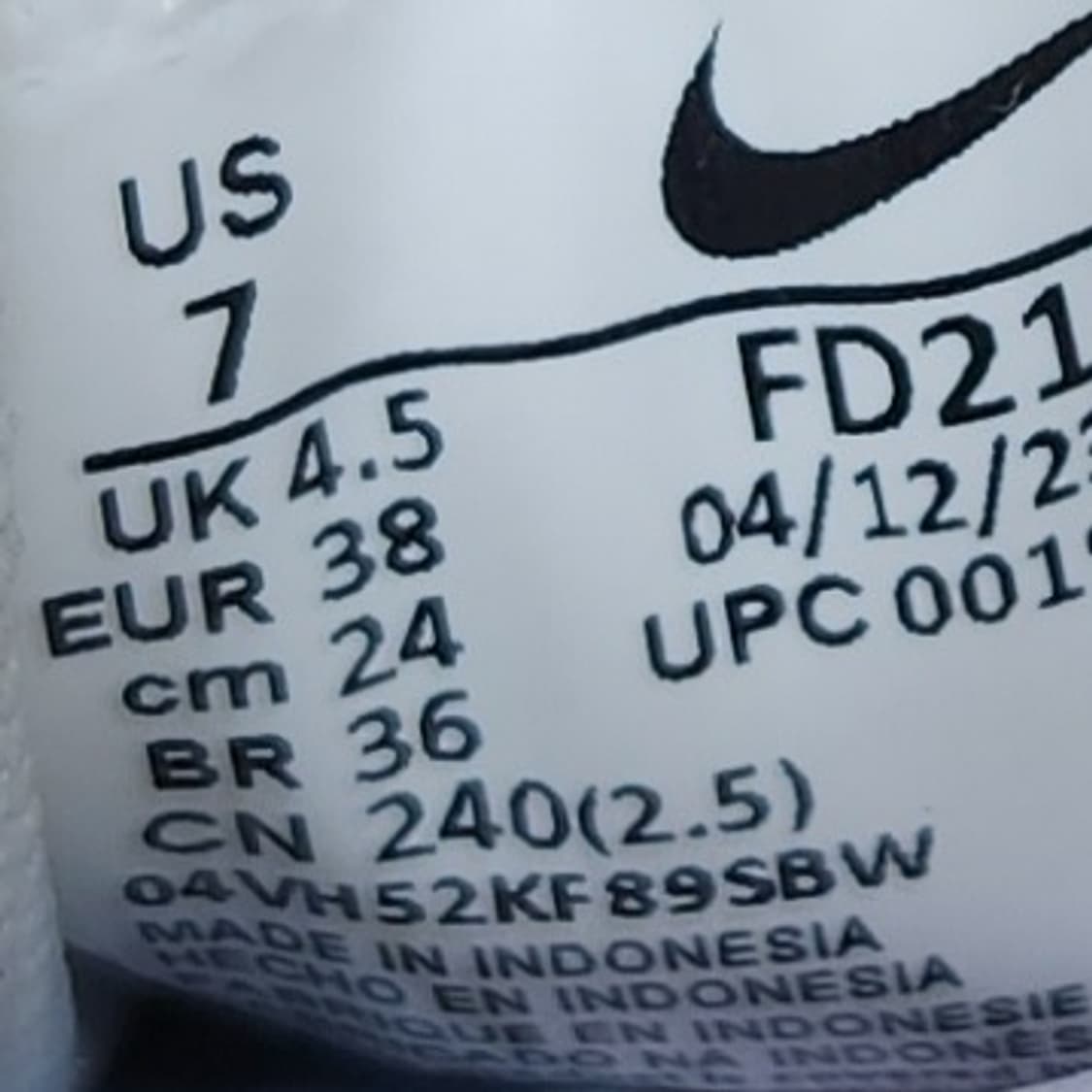 나이키 피닉스 와플 운동화240 상품이미지6