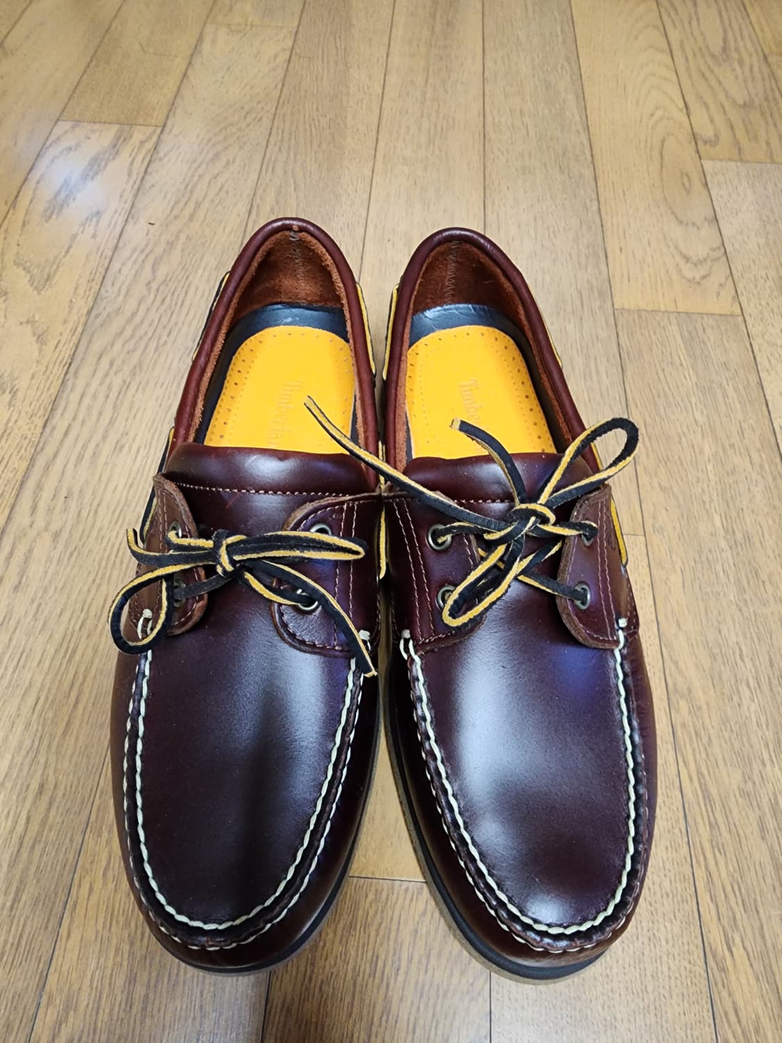 팀버랜드 보트 슈즈 브라운 상품이미지1