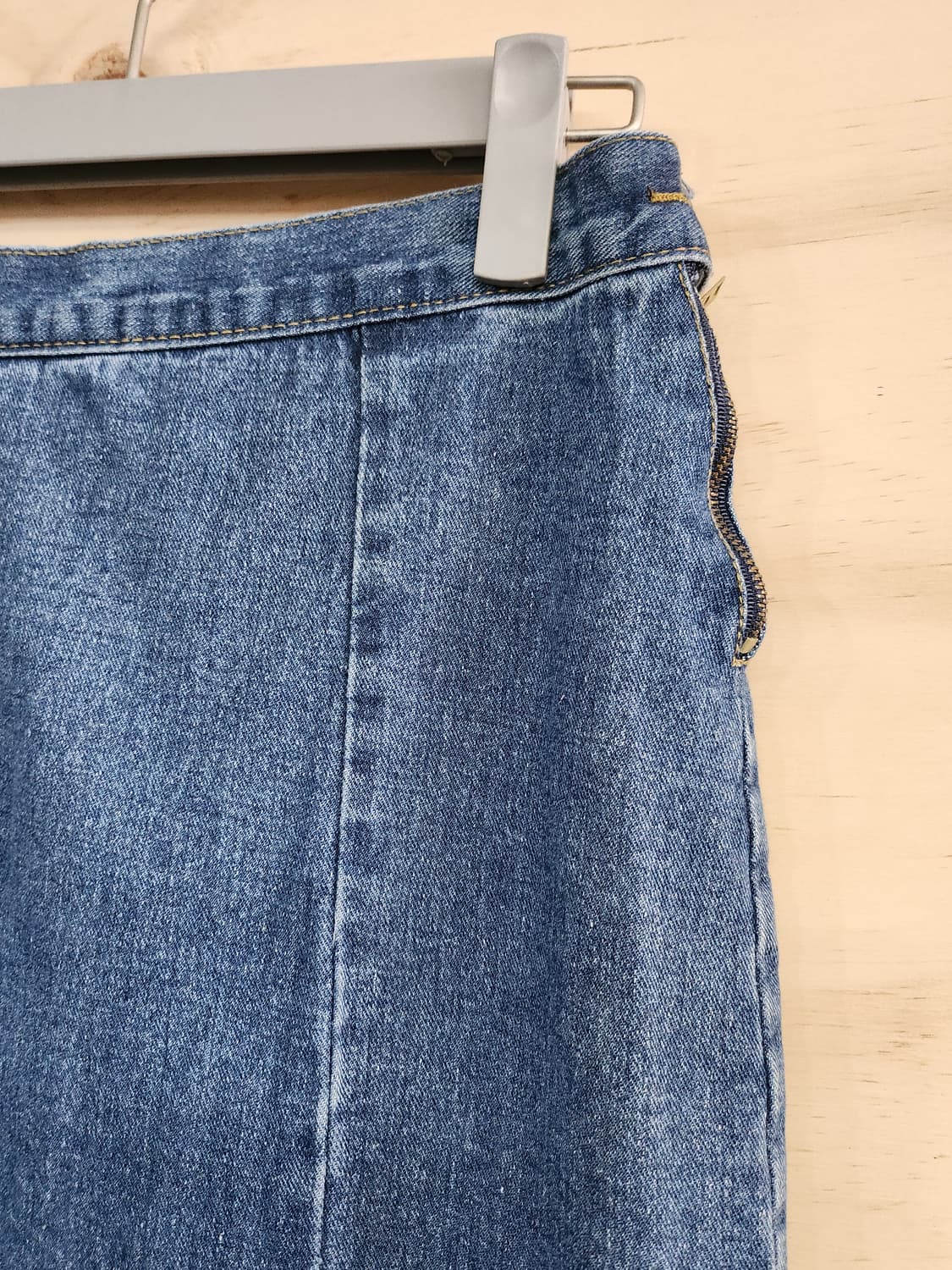 1011) 여성 트임 데님치마 상품이미지4