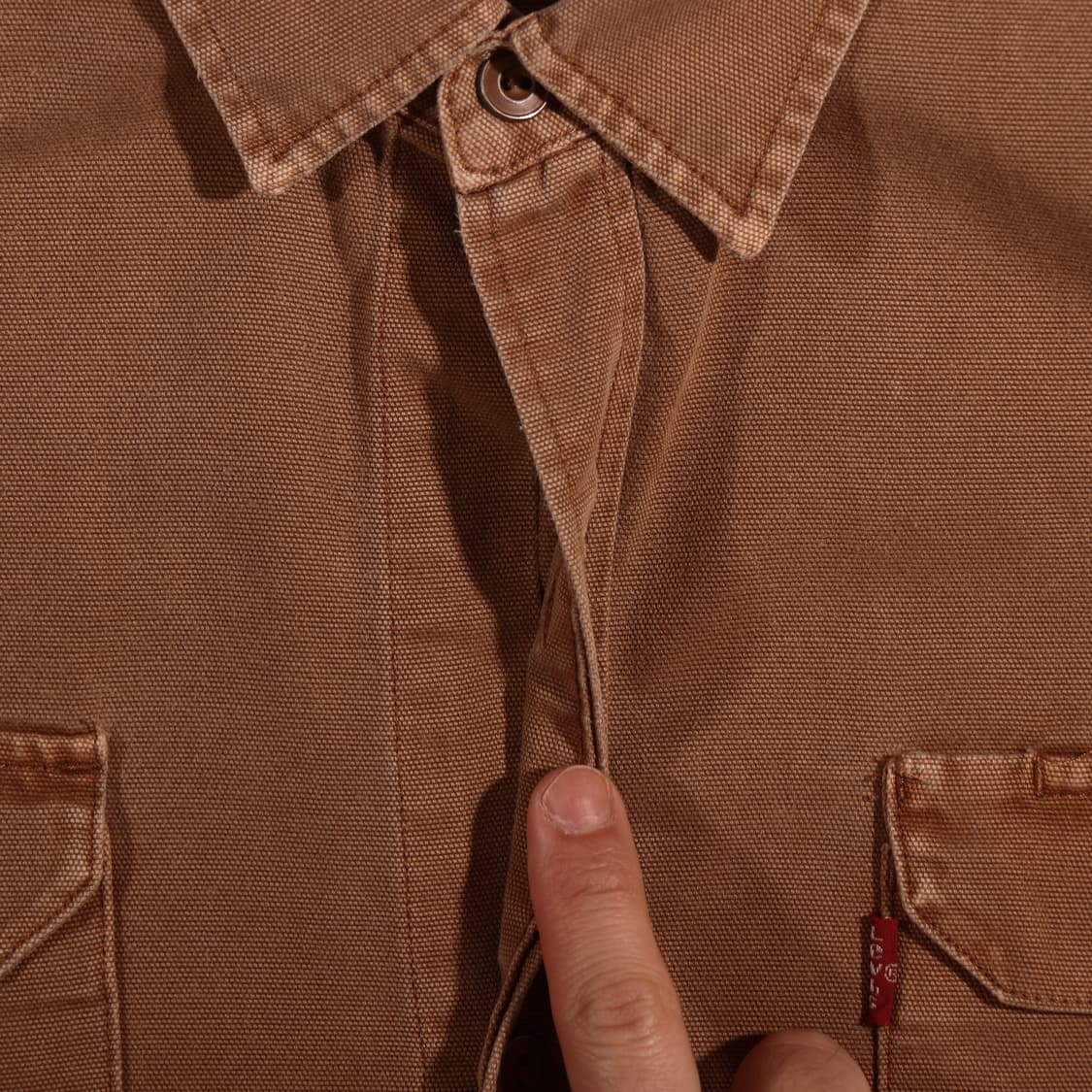 리바이스 피그먼트 데님셔츠 상품이미지4