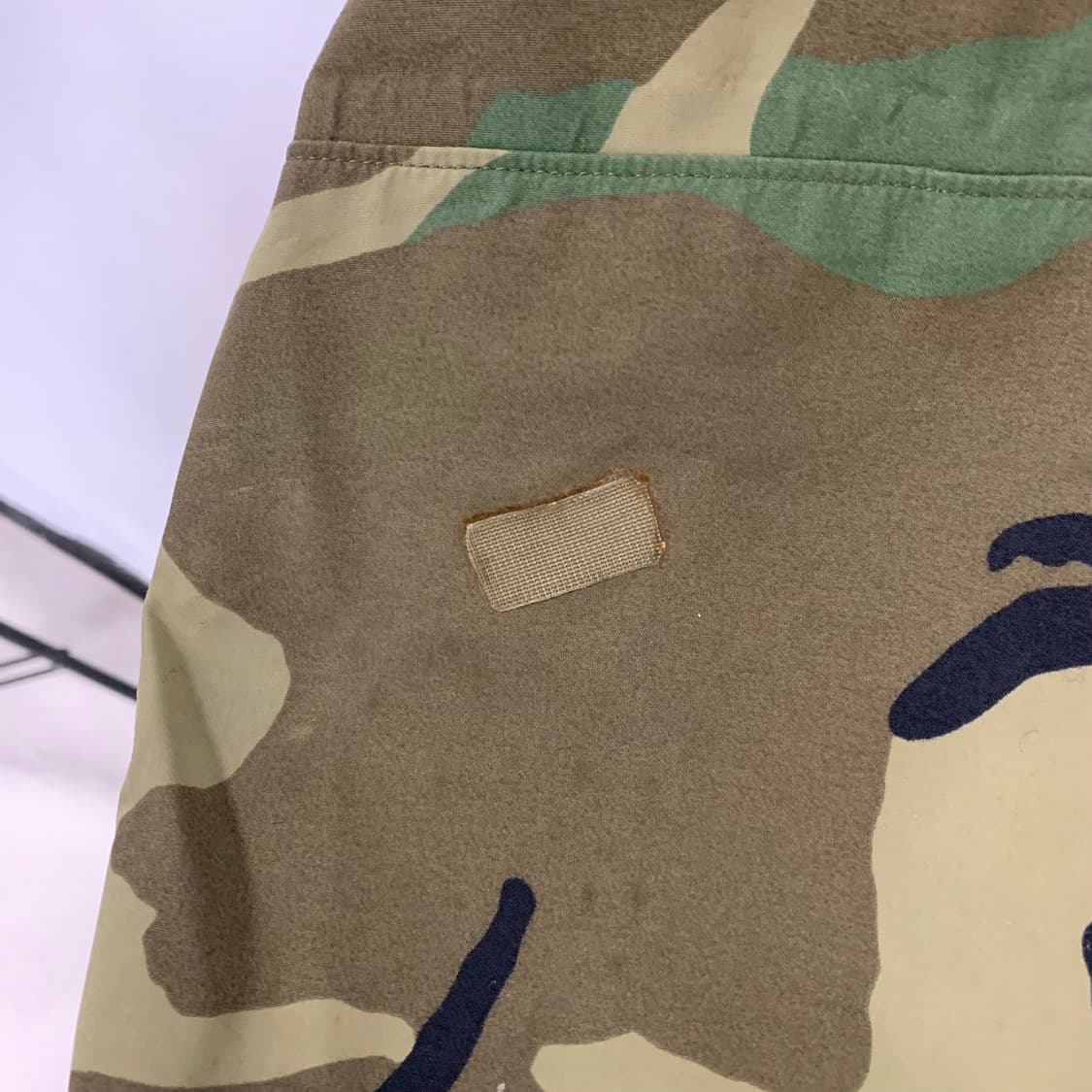 90‘s US Army 미군 우드랜드 카모 1세대 고어텍스 자켓 상품이미지8