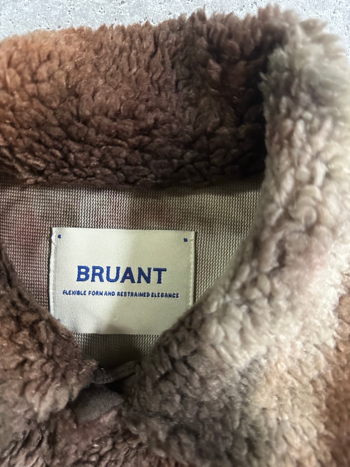 브루앙 타이포 덤블 아노락 자켓 상품이미지4