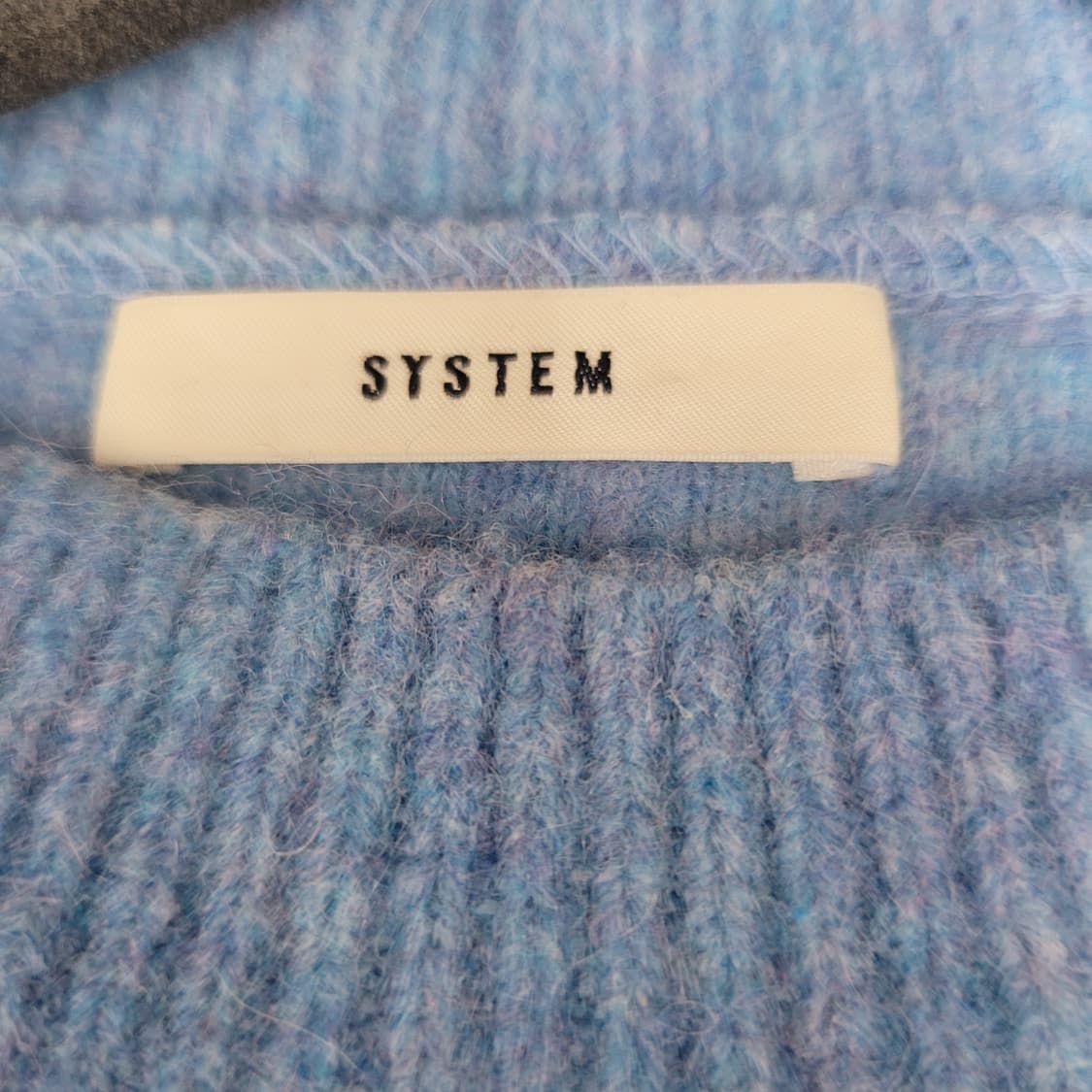 SYSTEM 한섬 시스템 라운드넥 니트 울 스웨터 프리사이즈 상품이미지8