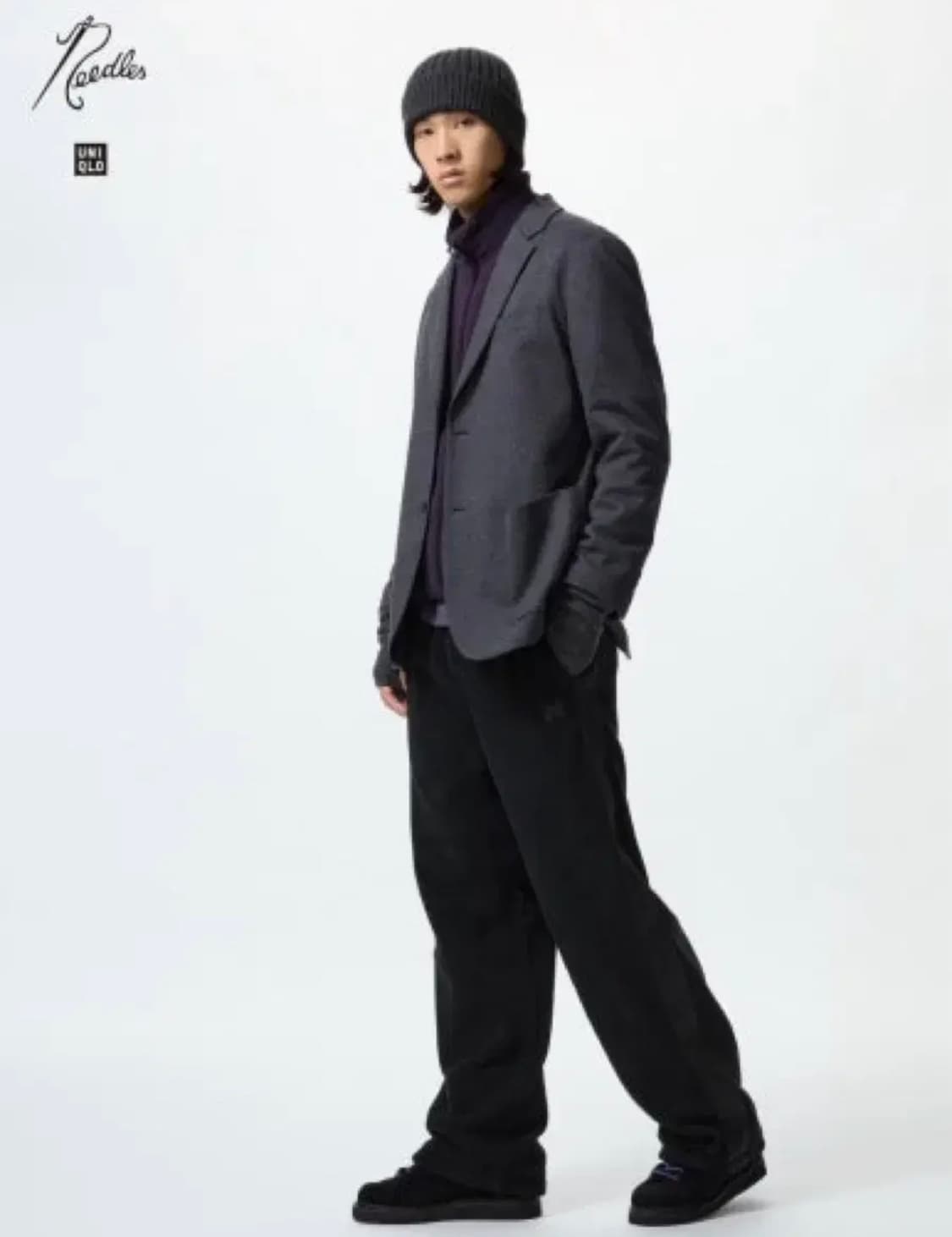 유니클로 니들스 바지 긴기장 m 상품이미지1