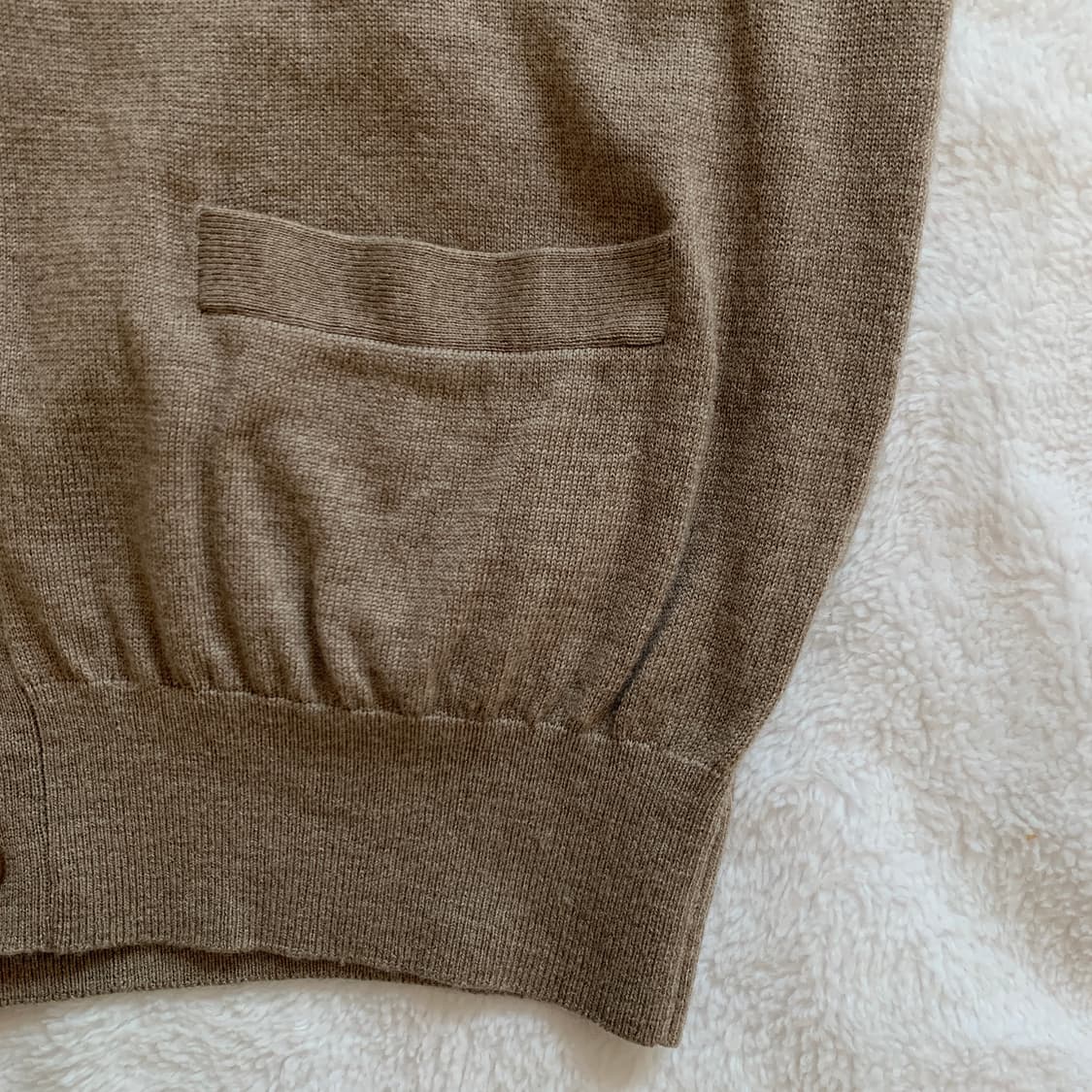 장루이쉐레 JEAN-LOUIS SCHERRER 울100 브이넥 가디건 상품이미지8