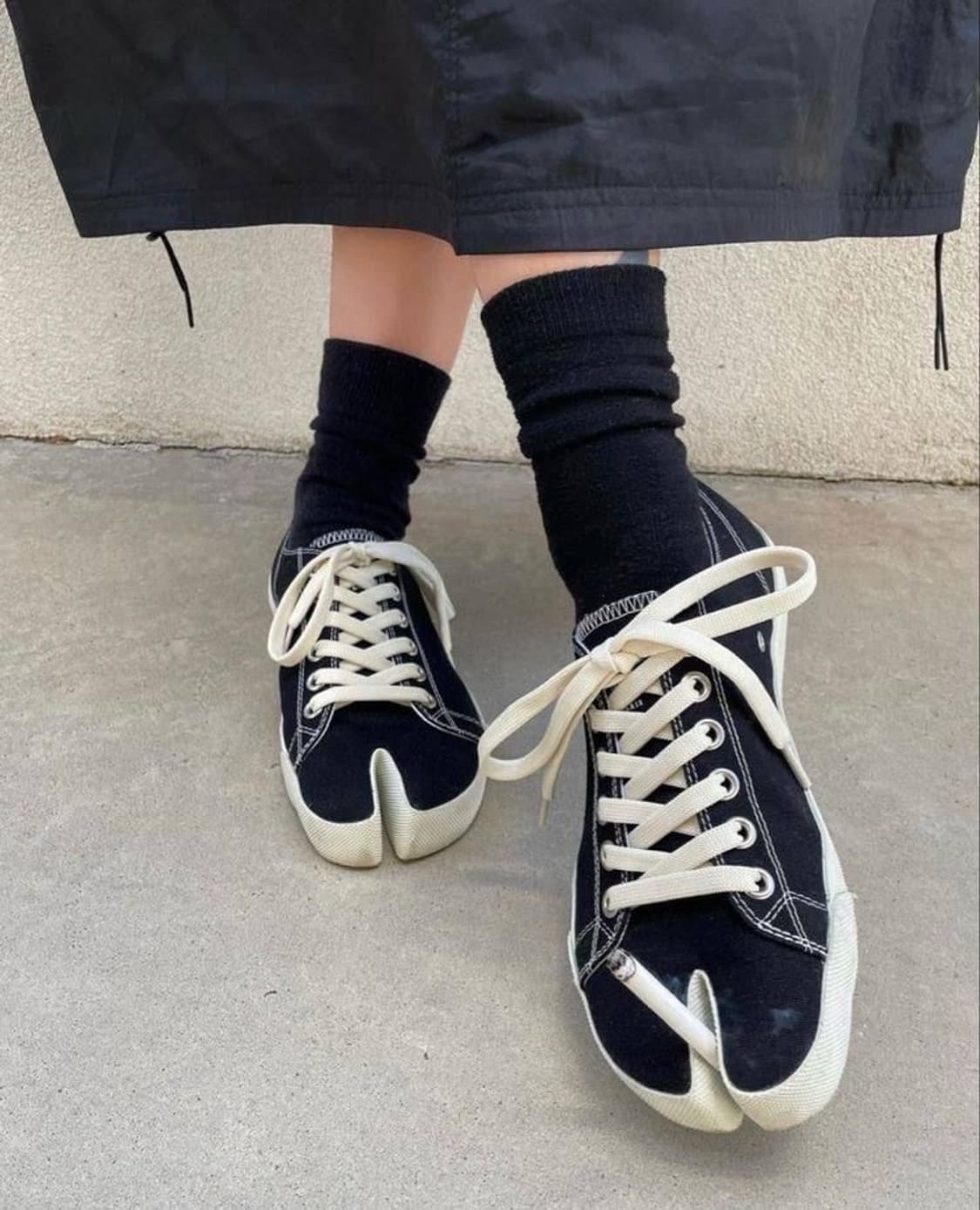 마르지엘라/타비 로우 블랙/42.5사이즈 상품이미지1