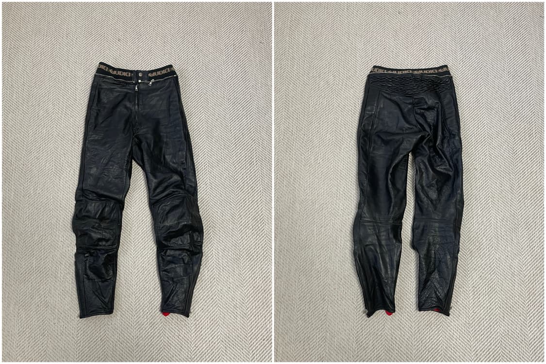 Giudich 이태리 riri지퍼 폴 레더 레이싱 수트 상품이미지10
