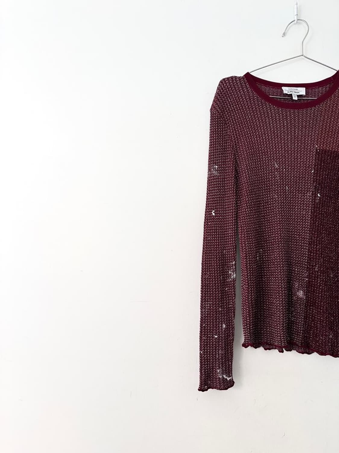 & OTHER STORIES Glitter ink slim knit 상품이미지3