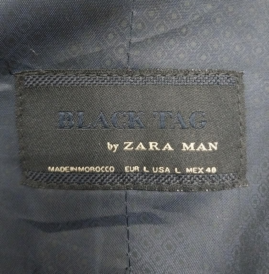 자라 헤링본 오버핏 코트 L 상품이미지7