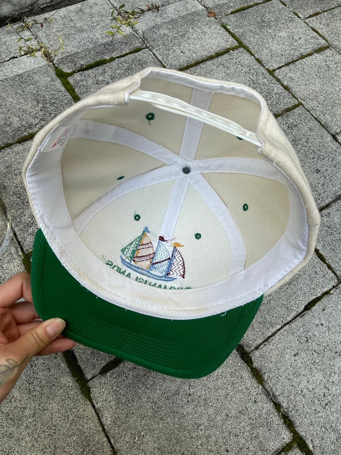 (빈티지) Cayman Islands 투톤 트윌캡 상품이미지5