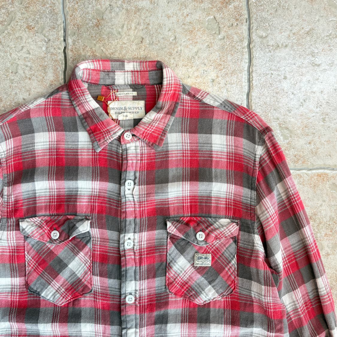 (L) Denim&Supply pattern shirt (regular) 상품이미지2
