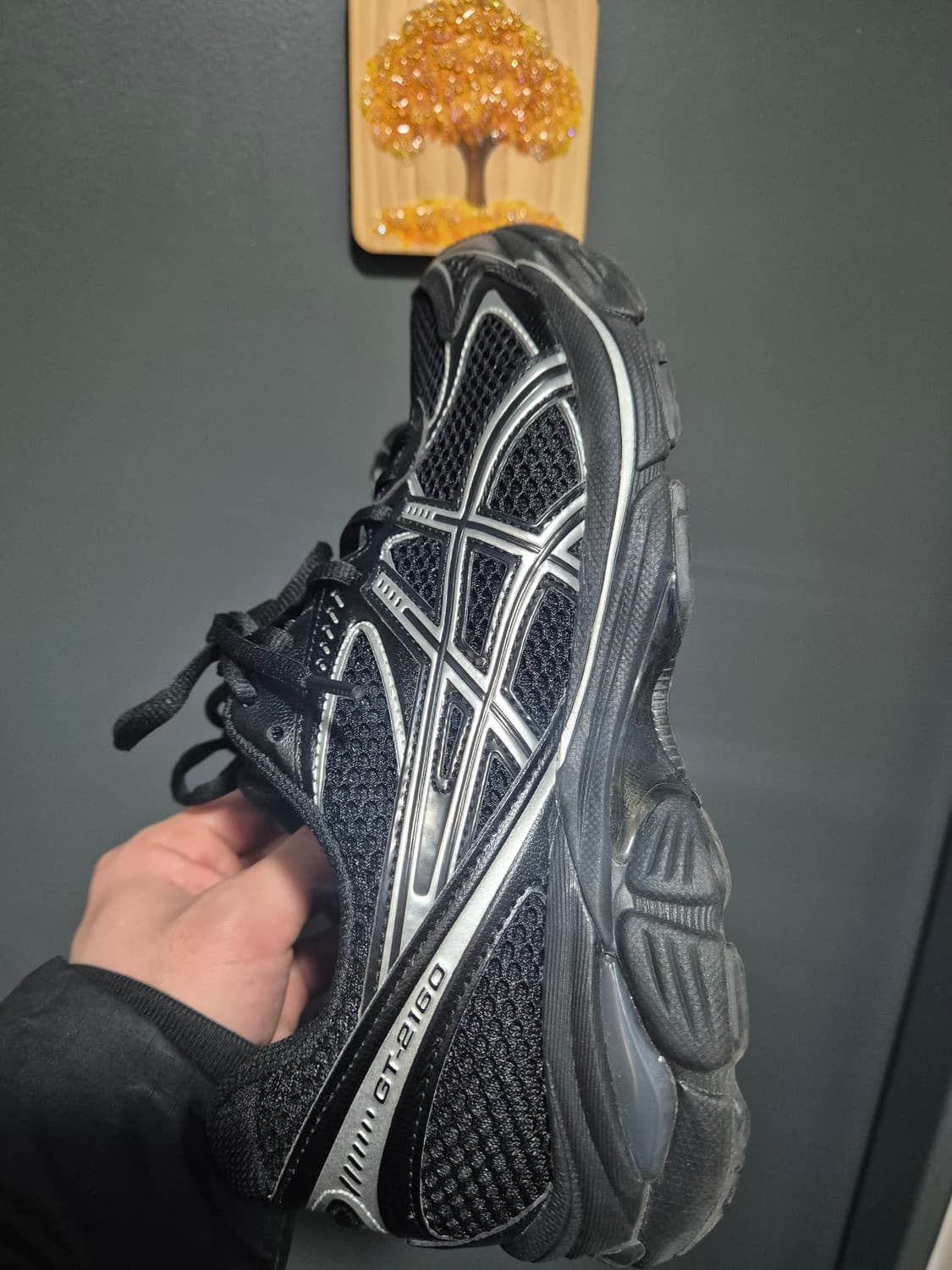 아식스 gt-2160 블랙 실버 265 상품이미지2