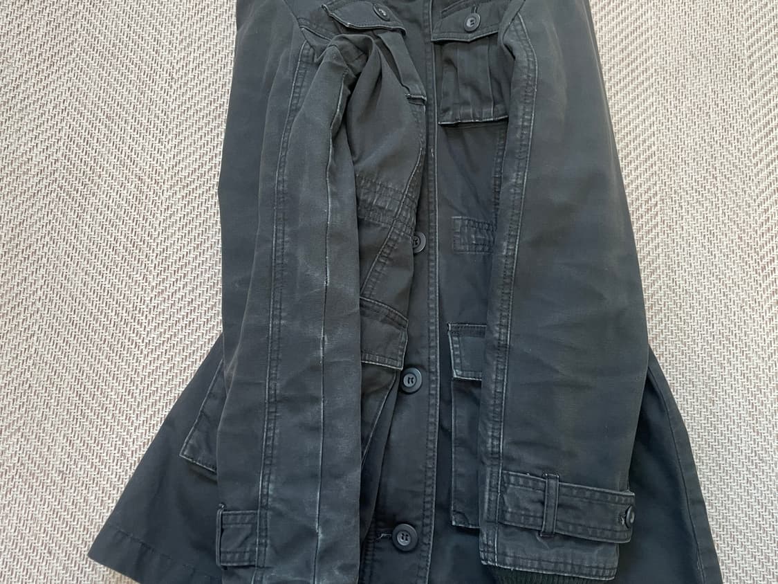 빈티지 밀러티리 퍼트리밍 파카  J04125 goa y2k 상품이미지5