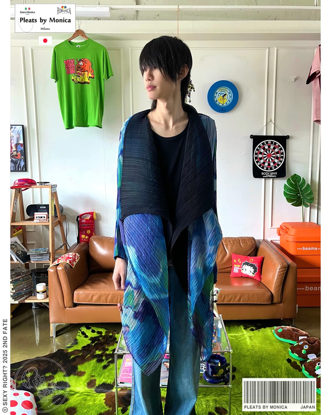 Pleats by Monica Italian Pleats Long JK 상품이미지1