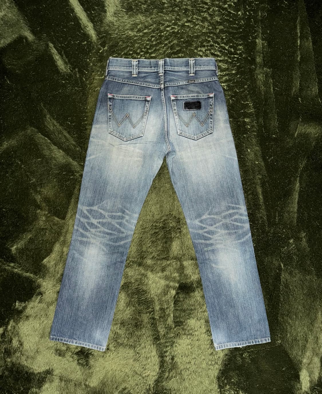 [29] wrangler 랭글러 재팬 레드 바텍 빈티지 워시드 데님 팬츠 상품이미지8