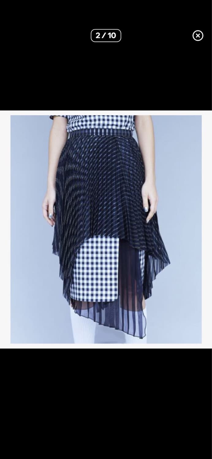 Facetasm -3 layered skirt 상품이미지1
