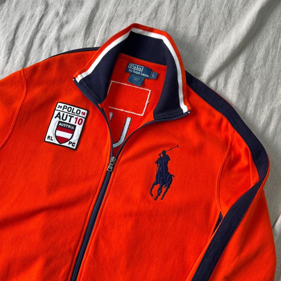 폴로랄프로렌 빈티지 오스트리아 빅포니 집업 L 상품이미지2