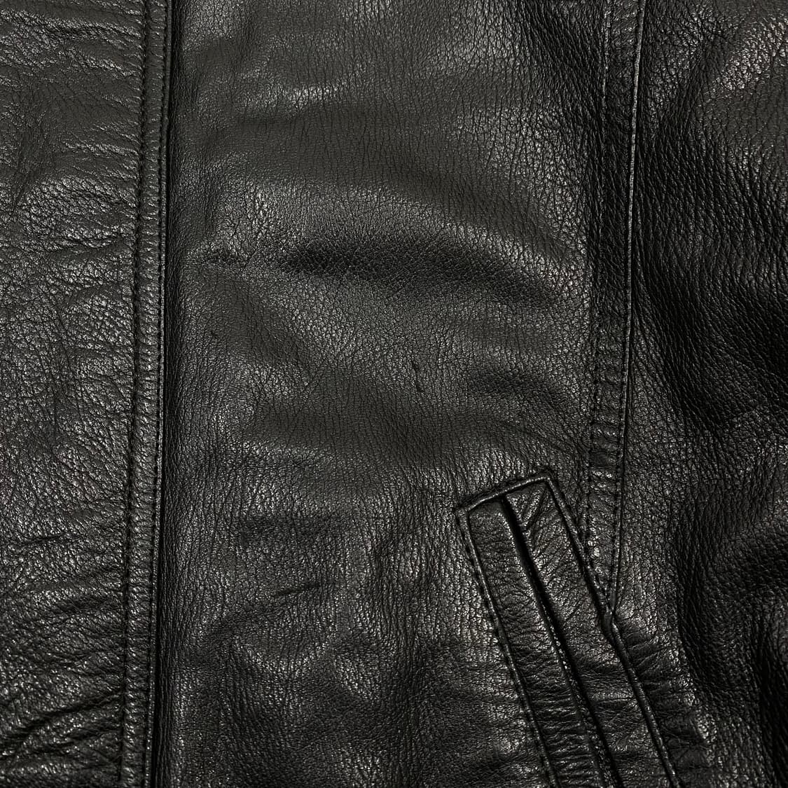 빈티지 양가죽 봄버자켓 M 실측 L -XL  상품이미지5