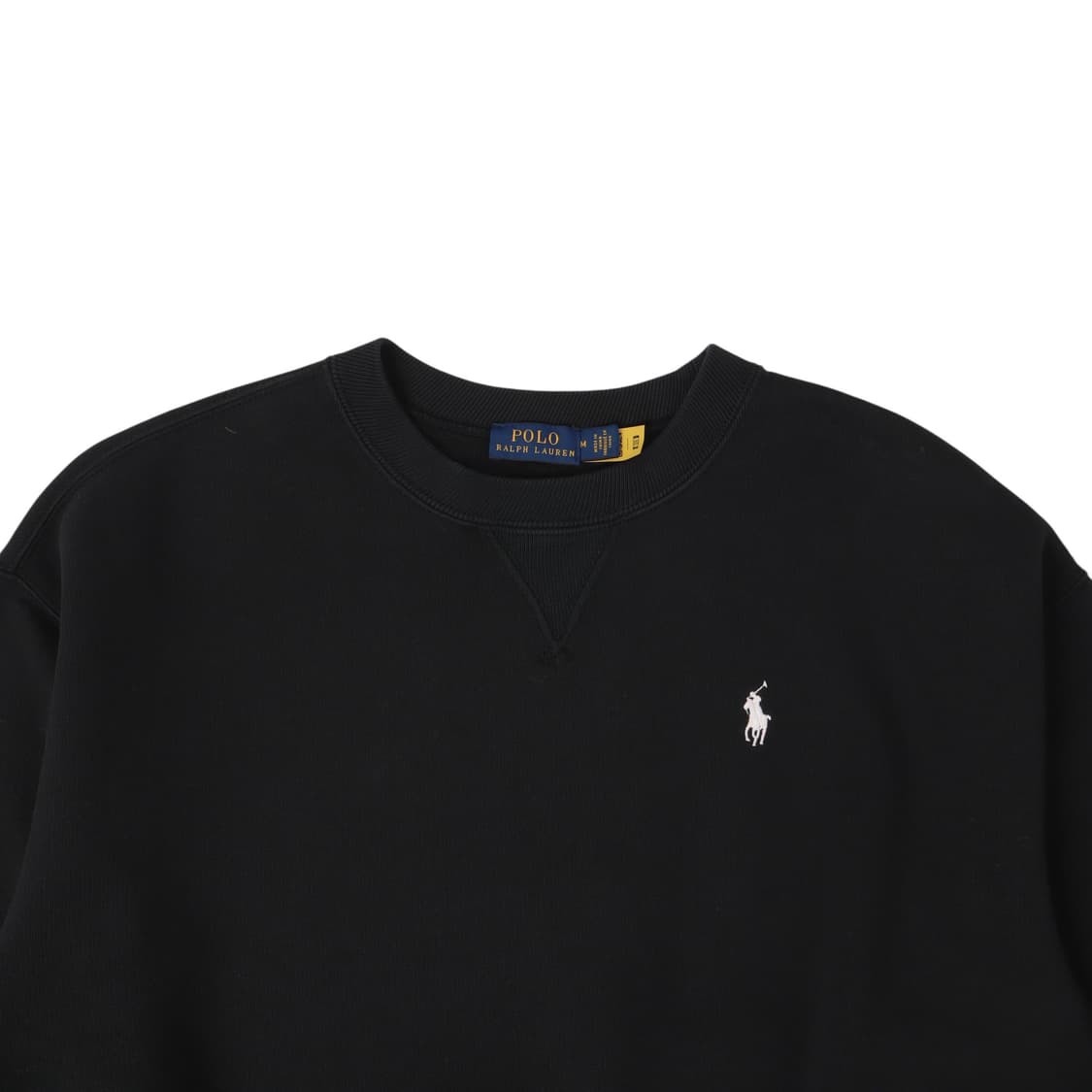 폴로 랄프로렌 QR 블랙 스웻셔츠 상품이미지2
