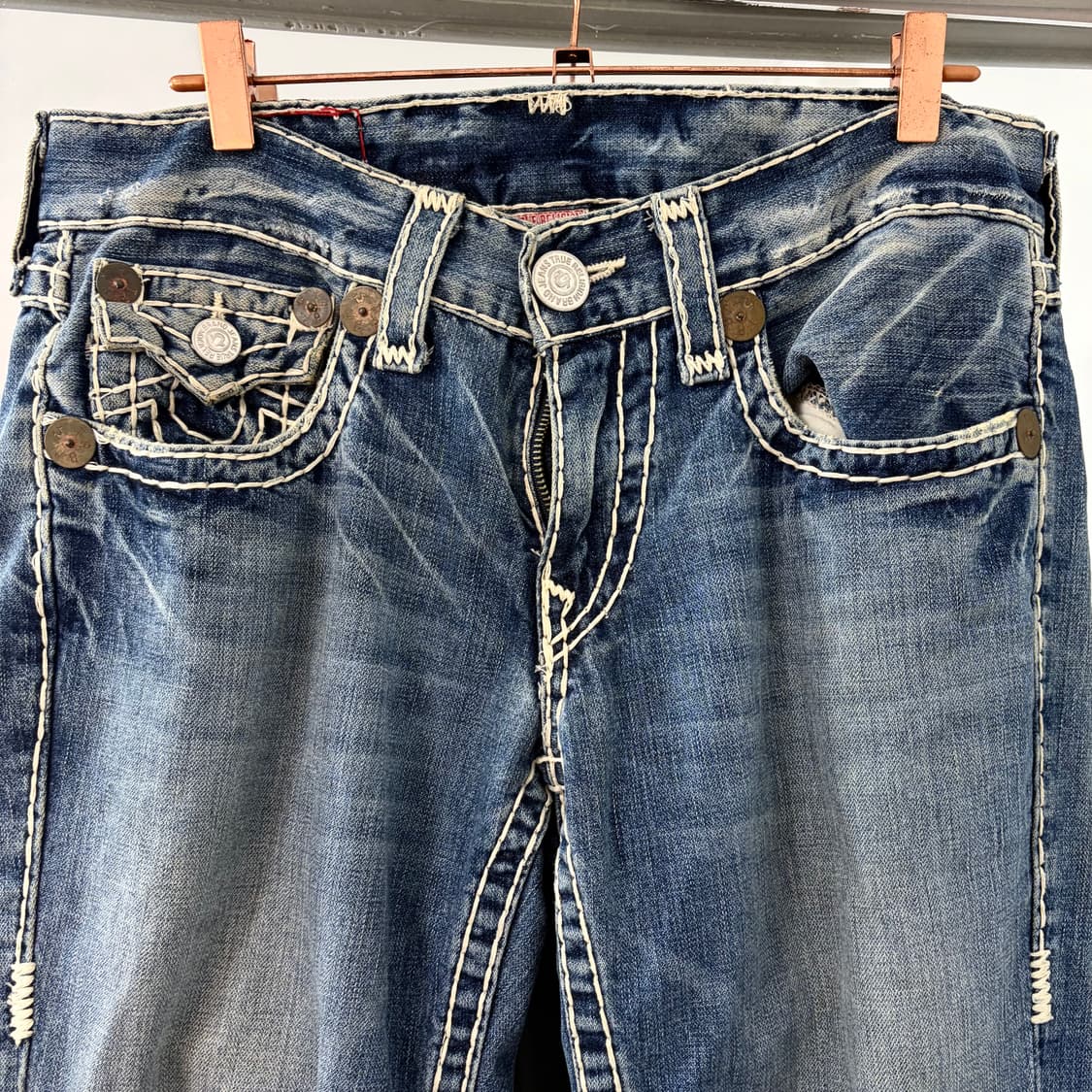 트루릴리전 부츠컷 데님 팬츠 상품이미지7