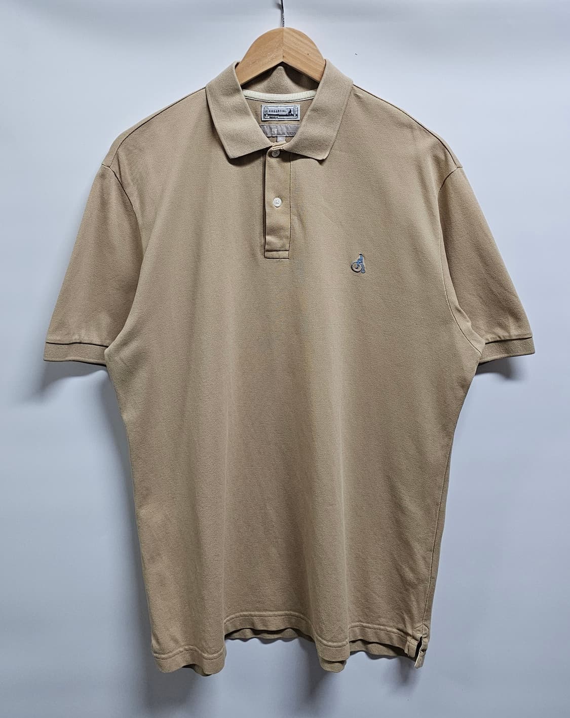 빈폴 베이지 반팔카라티 XL 상품이미지1