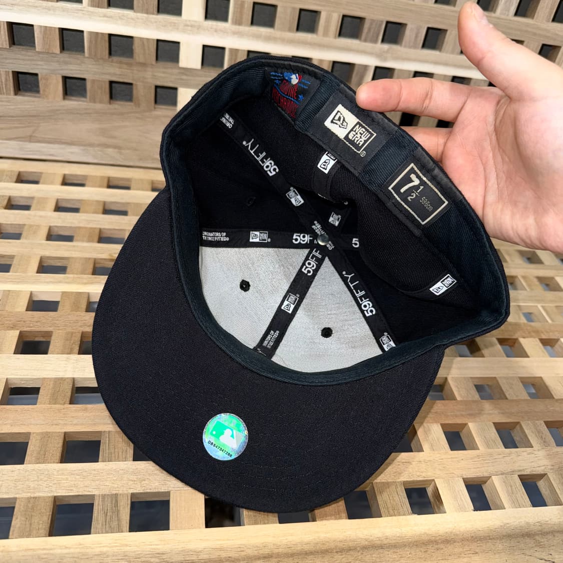 뉴에라 59fifty 클리브랜드 인디언스 큐빅 스터드 캡   상품이미지6