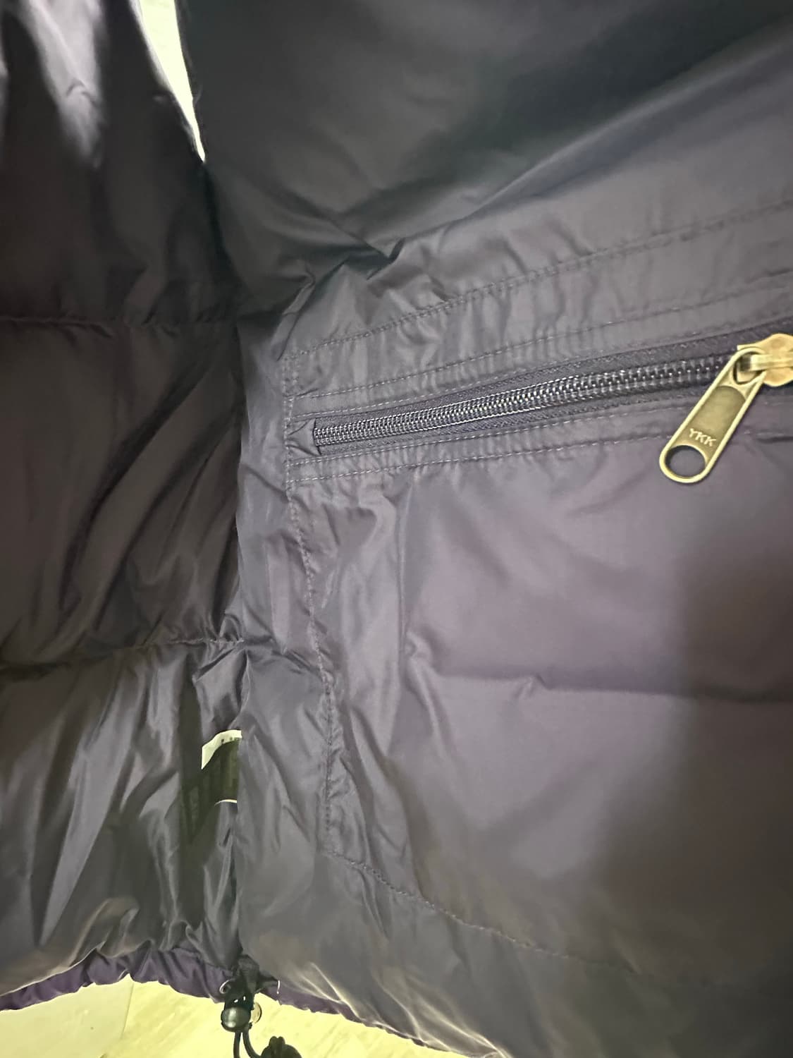 NORTHFACE 노스페이스 퍼플 중앙 로고 조끼 패딩 상품이미지8