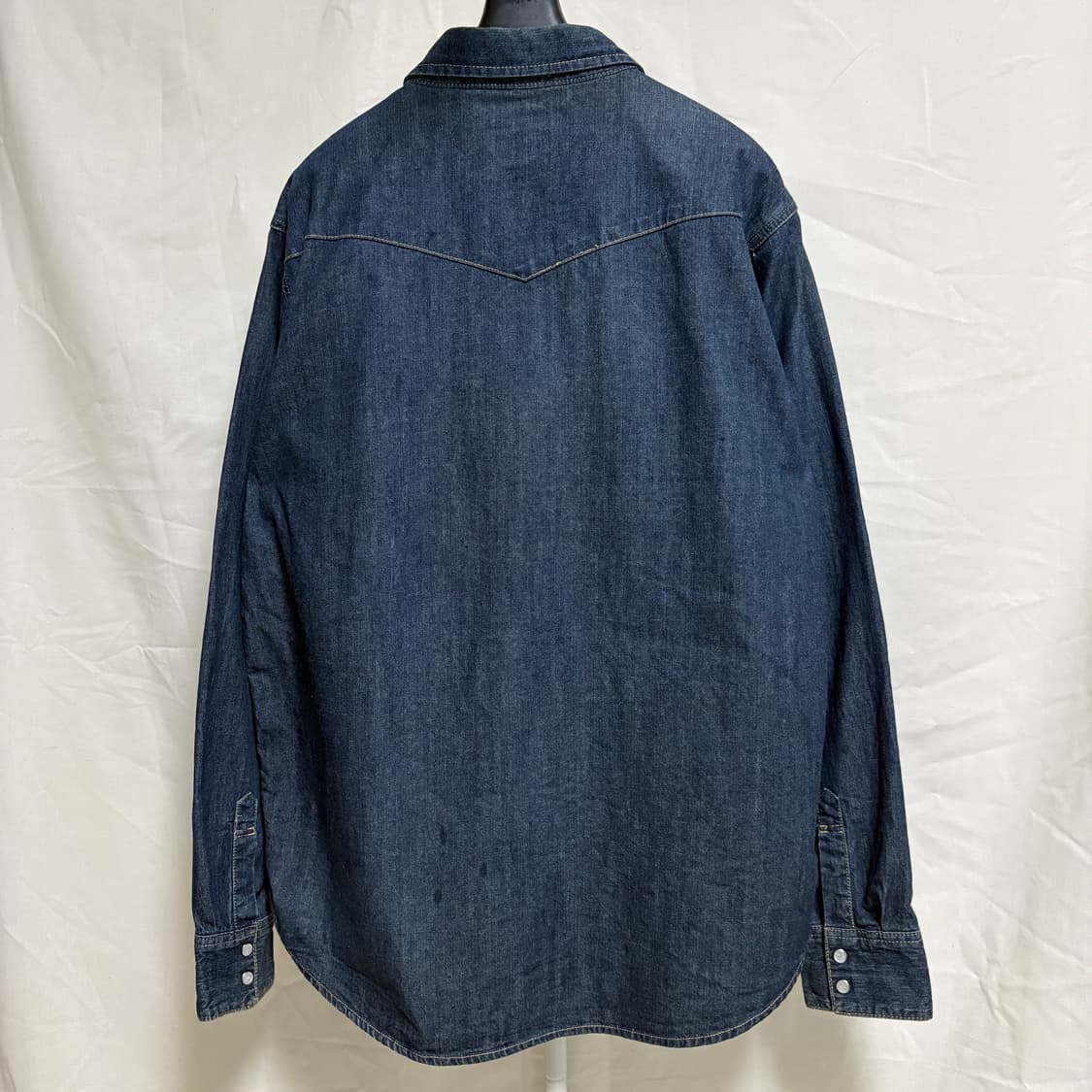 리바이스 웨스턴 데님 셔츠 / 진청, XL 상품이미지7