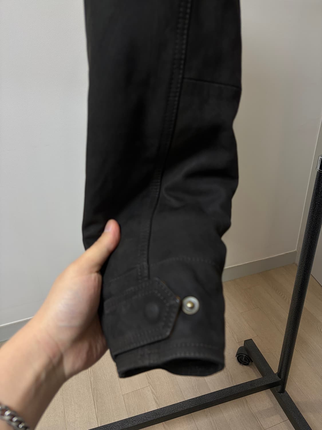 (102) 팀버랜드 다크 브라운 스웨이드 레더 코트 자켓 상품이미지4