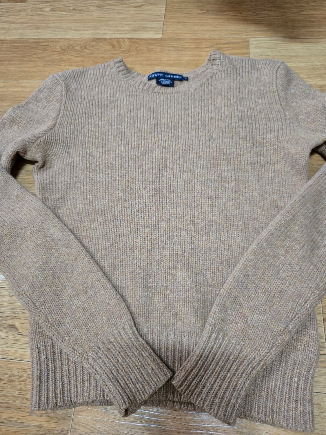 폴로 랄프로렌 여성 정품 보카시 울 니트 상품이미지2