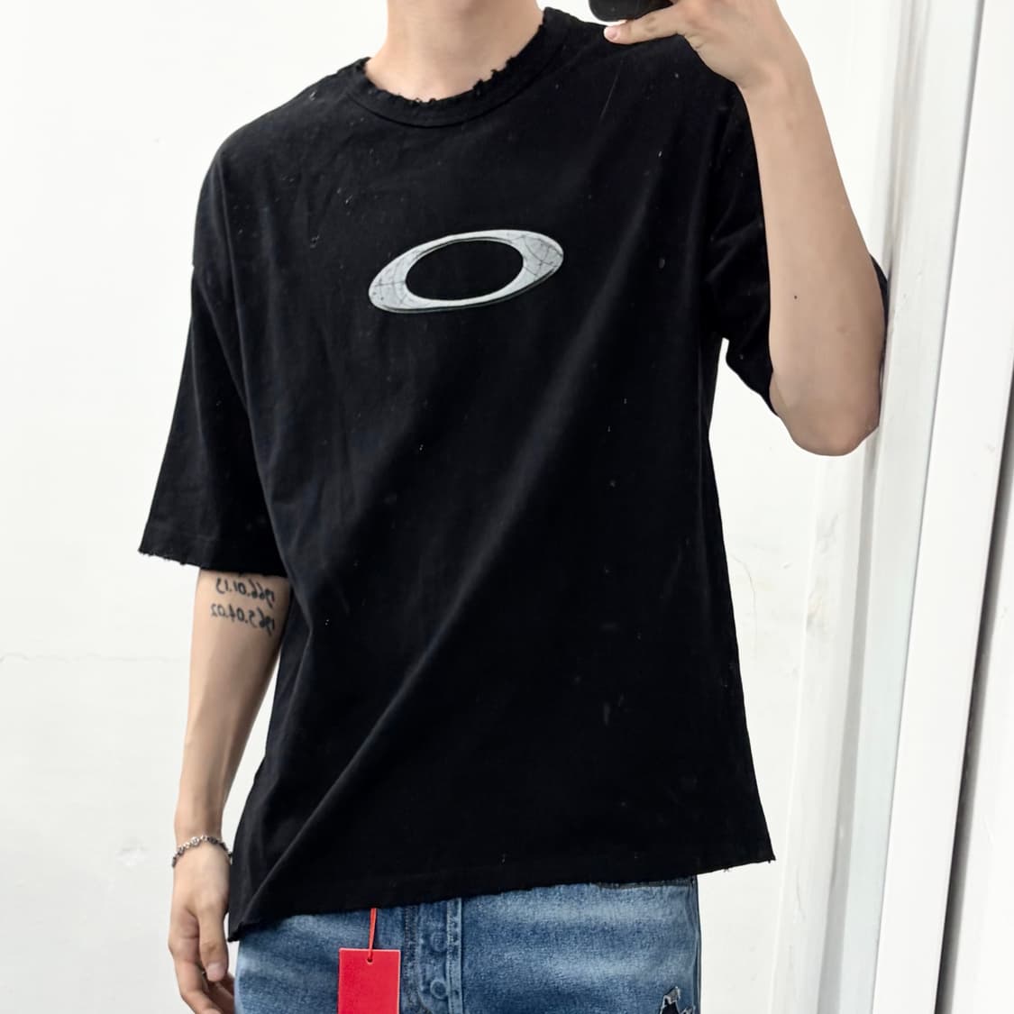 오클리 X 피에트 Piet 인식표 반팔 티셔츠 상품이미지5
