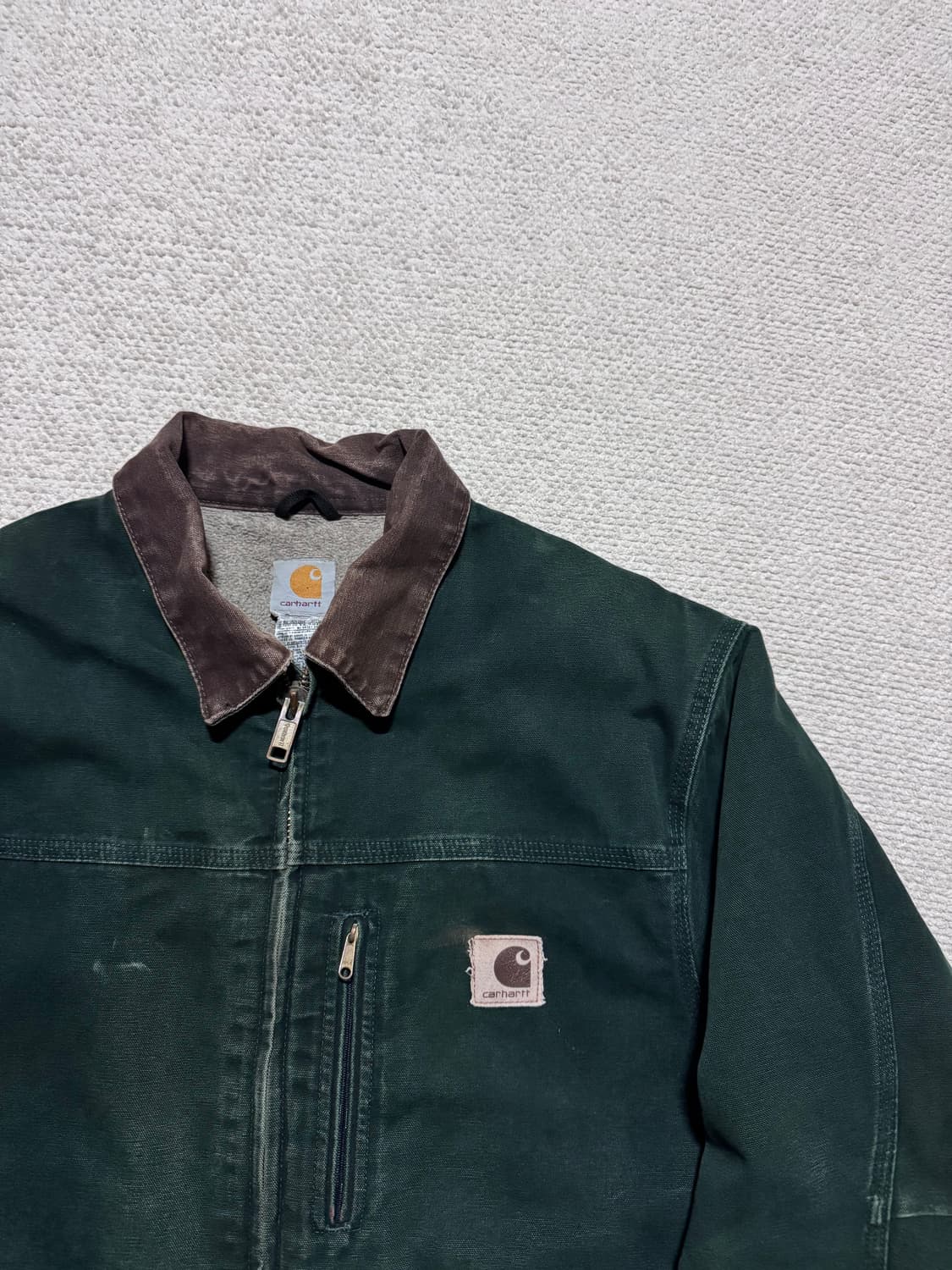 칼하트 C61 샌드스톤 쉐르파 자켓 XL 상품이미지5